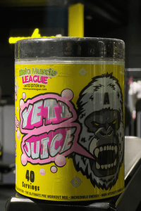 GorillAlpha Yeti Juice Pre Workout Bubble Gum Blast