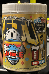 GorillAlpha Yeti Juice Pre Workout Vanilla Latte
